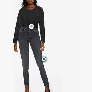 Women's Levi’s black jeans